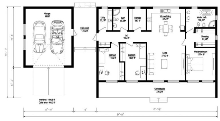 Plano De Casa Piso Planos De Casas Gratis